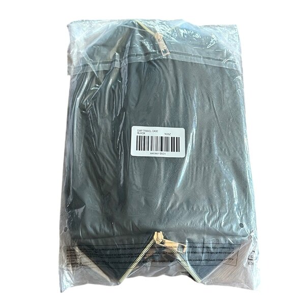 Chico's Travel Case Black NWT Zip Close Bag - Picture 7 of 7